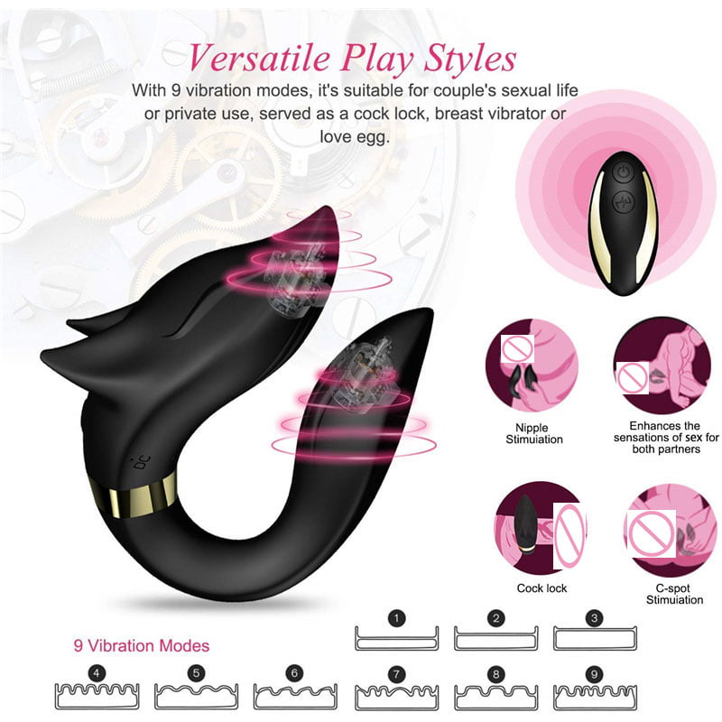 Clitoral Vibrator G Spot Wearable Vibrators C Shape Stimulator Adult Sex Toys with Remote Control for Women and Couples - Image 6