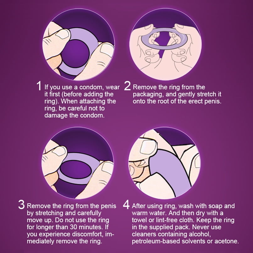 Durex Pleasure Penis Ring Firmer Erection Delayed Ejaculation Silicone Dick Cock Ring Penis Sleeve Erotic Adult Sex Toys for Man - Image 4