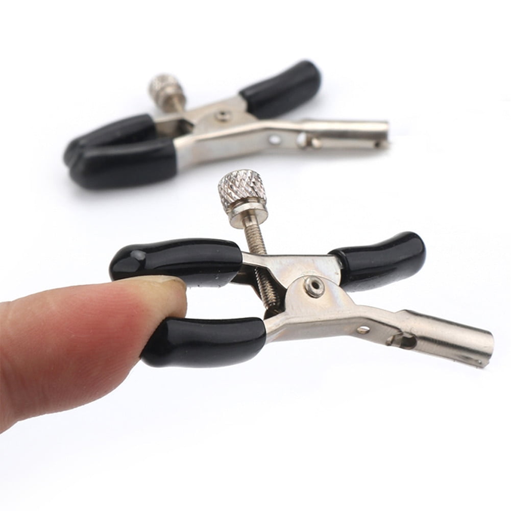OLO 1 Pair Metal Bondage Nipple Clamps Chain Nipple Clips Labia Slave BDSM Women Toys Sex Games Sexual Game - Image 4