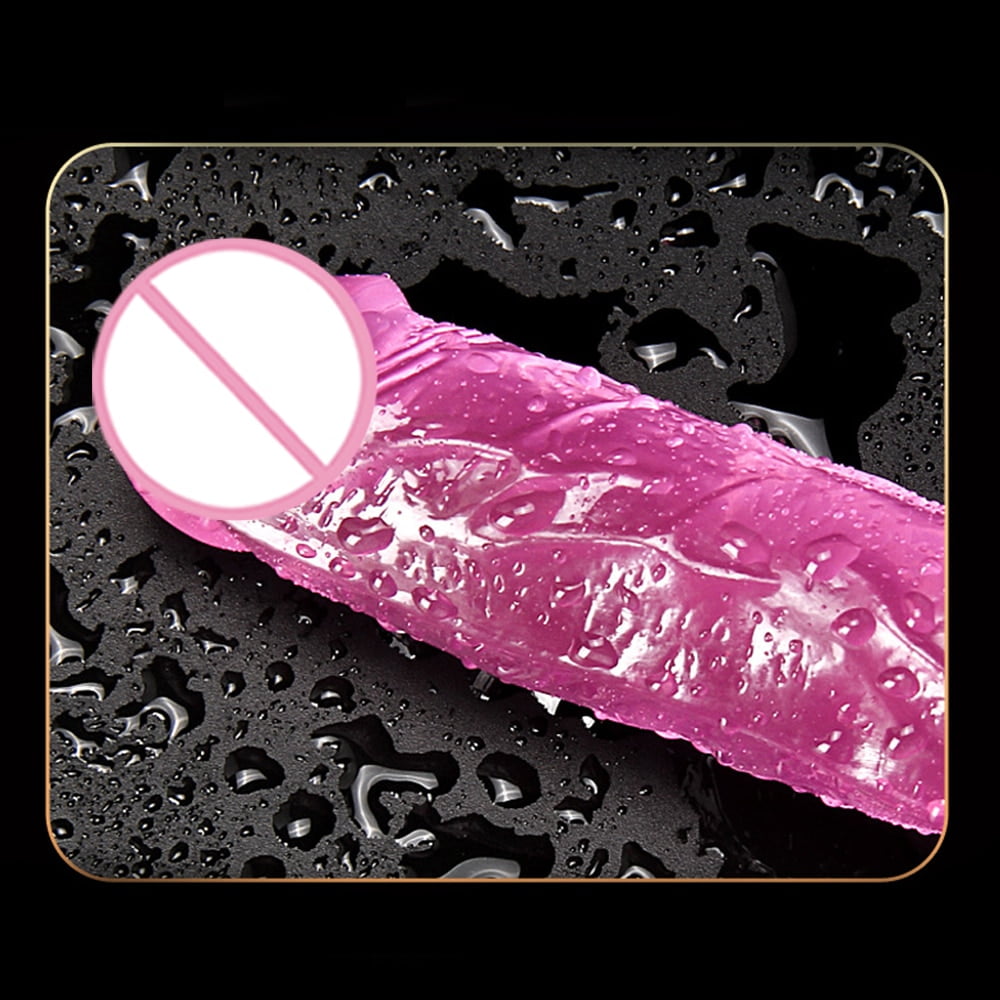 VETIRY G-spot Dildo Simulation Penis Crystal Transparent Huge Penis Not Vibrator Penis Sucker Anal Toys For Woman Sex Toy - Image 4