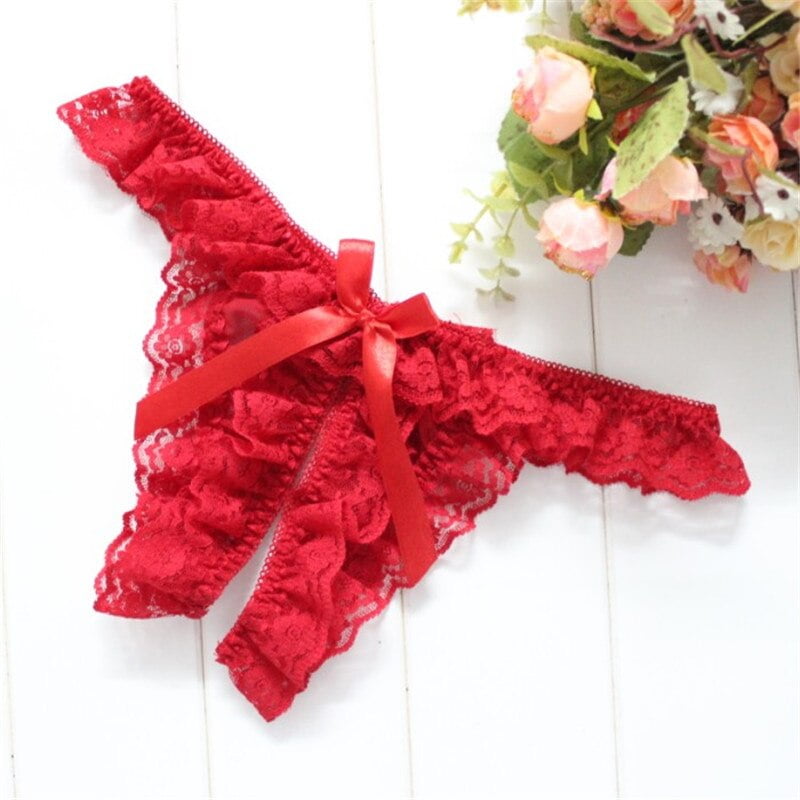 New Panties Women's Lace Underwear Female Sexy Lingerie Hot Erotic Lady's Thong Bow Low Waist Intimates Underpants for Women - Image 5