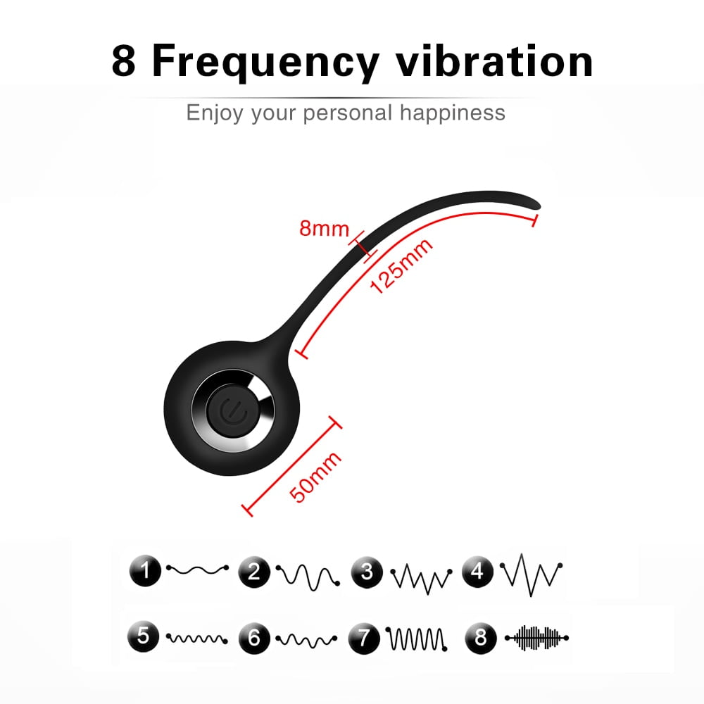 Penis Urethral Plug Vibrator For Men Urethra Dilators Sound Prostate Massager Butt Plug Male Masturbator 8 Speeds Erotic Toys - Image 2