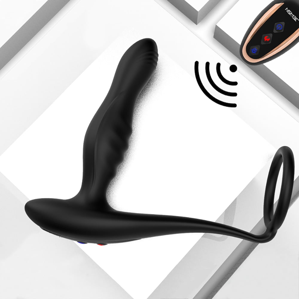 Silicone Remote Anal Vibrator for Male Prostate Massager Tool Adult Gay Sex Toys Butt Dildo Tail Plug Women Masturbation Machine - Image 2
