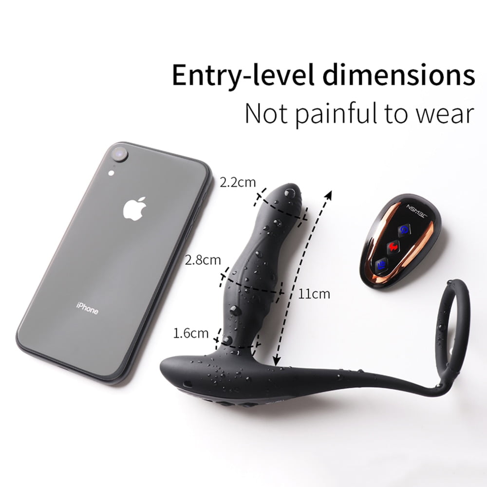 Silicone Remote Anal Vibrator for Male Prostate Massager Tool Adult Gay Sex Toys Butt Dildo Tail Plug Women Masturbation Machine - Image 3